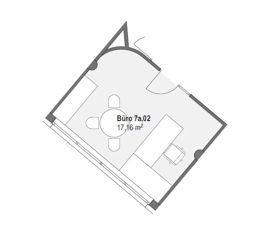 1-Zimmer-Gewerbeimmobilie mieten in Salzburg Stadt – 17 m², € 429 – Bild 6 von 6