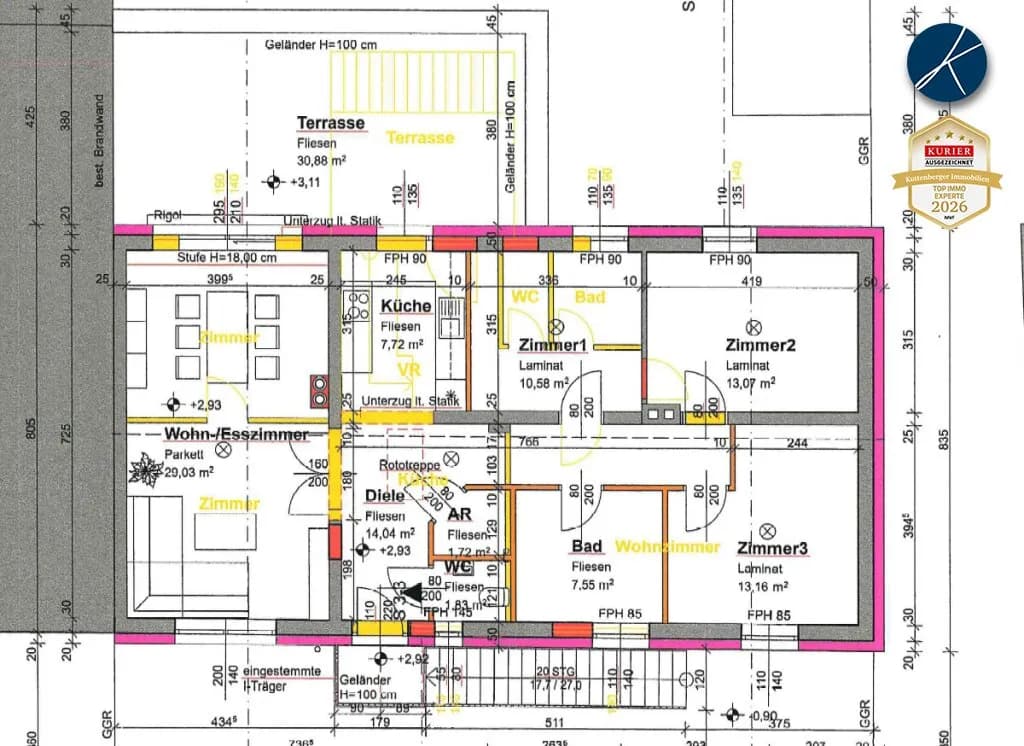 4-Zimmer-Wohnung kaufen in Krems Land – 99 m², € 349.000 – Bild 10 von 10