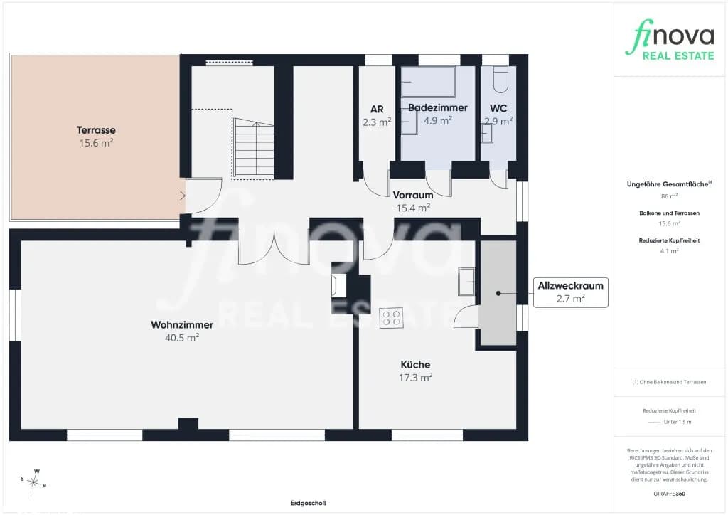 4-Zimmer-Haus kaufen in Graz-Umgebung – 188 m², € 529.000 – Bild 34 von 39