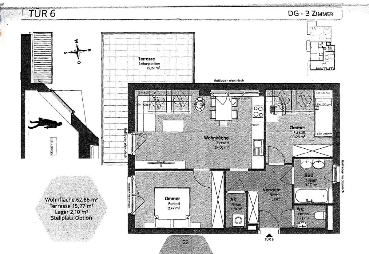 3-Zimmer-Wohnung kaufen in Wien – 63 m², € 350.000 – Bild 14 von 14
