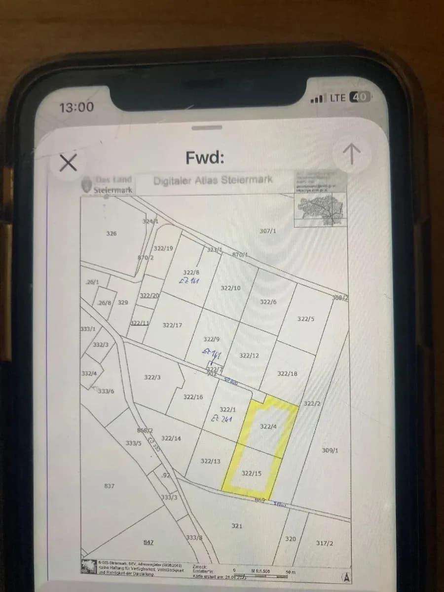 Grundstück kaufen in Leibnitz – 4 100 m², € 1.200.000 – Bild 1 von 4