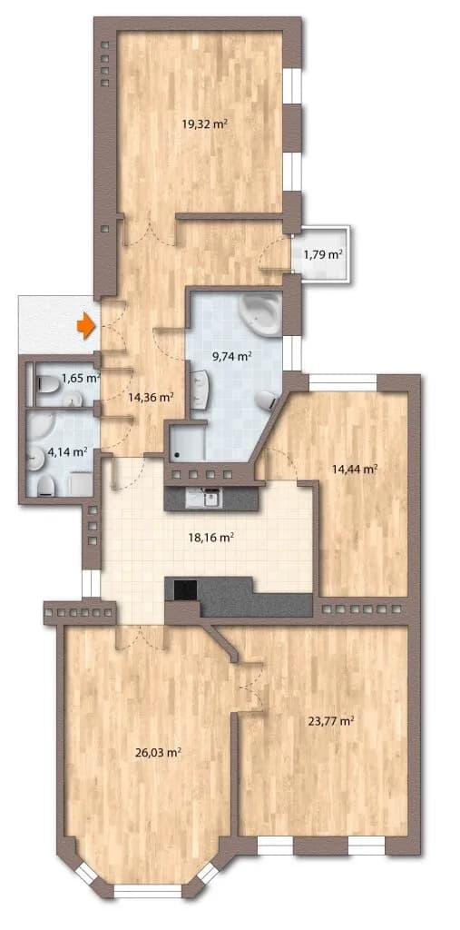4-Zimmer-Wohnung kaufen in Wien – 132,9 m², € 915.000 – Bild 31 von 31