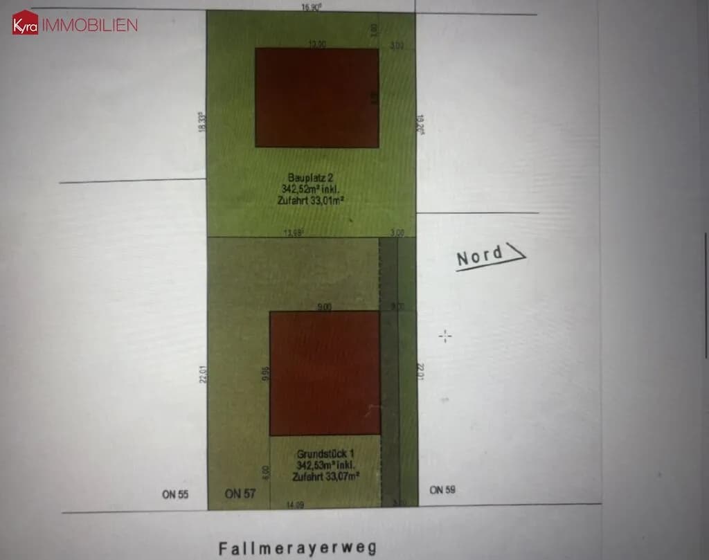 Grundstück kaufen in Wien – 342 m², € 259.000 – Bild 3 von 3