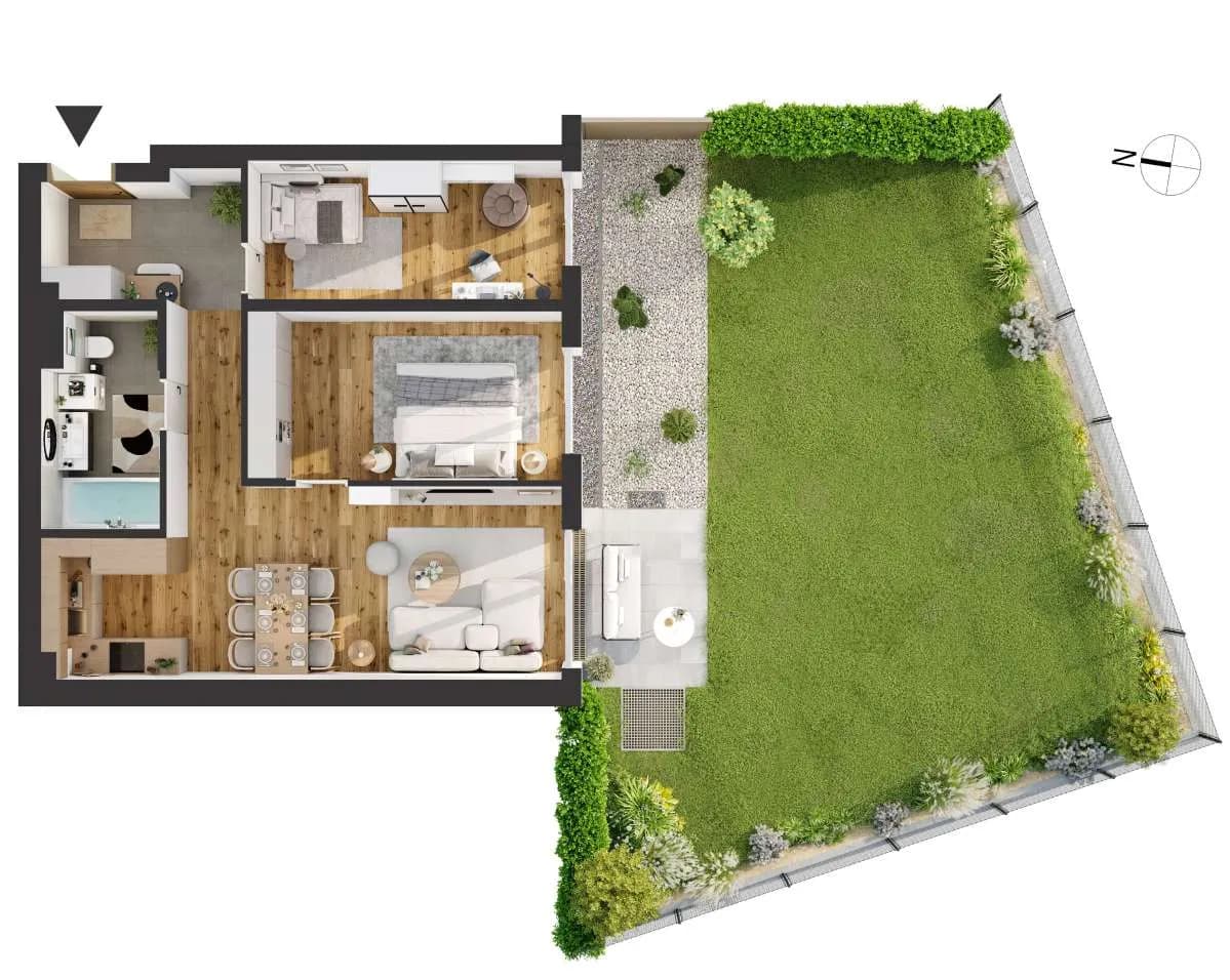 3-Zimmer-Wohnung kaufen in Innsbruck – 69,57 m², € 755.000