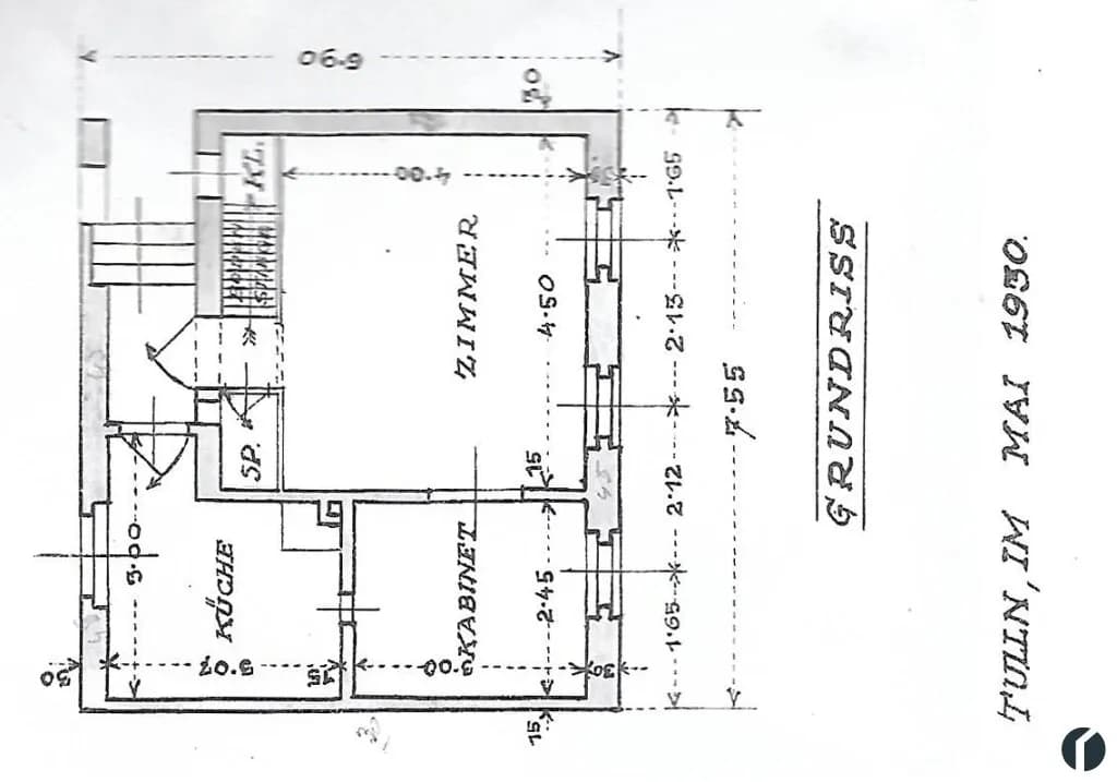 2-Zimmer-Haus kaufen in Tulln – 50 m², € 265.000 – Bild 10 von 14