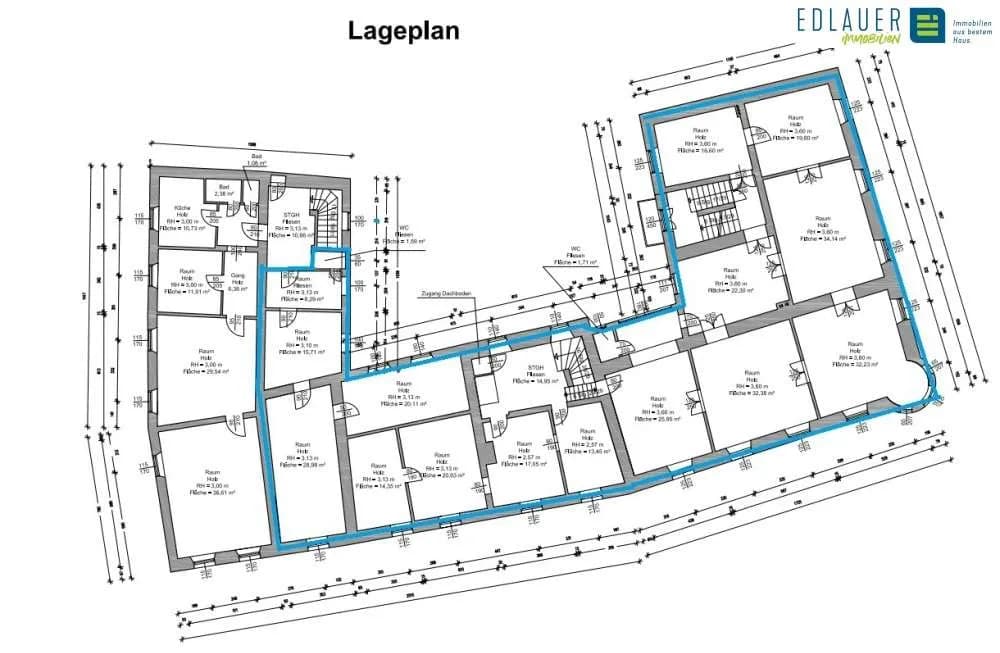 15-Zimmer-Gewerbeimmobilie mieten in Sankt Pölten Land – 347 m², € 2.815 – Bild 18 von 19