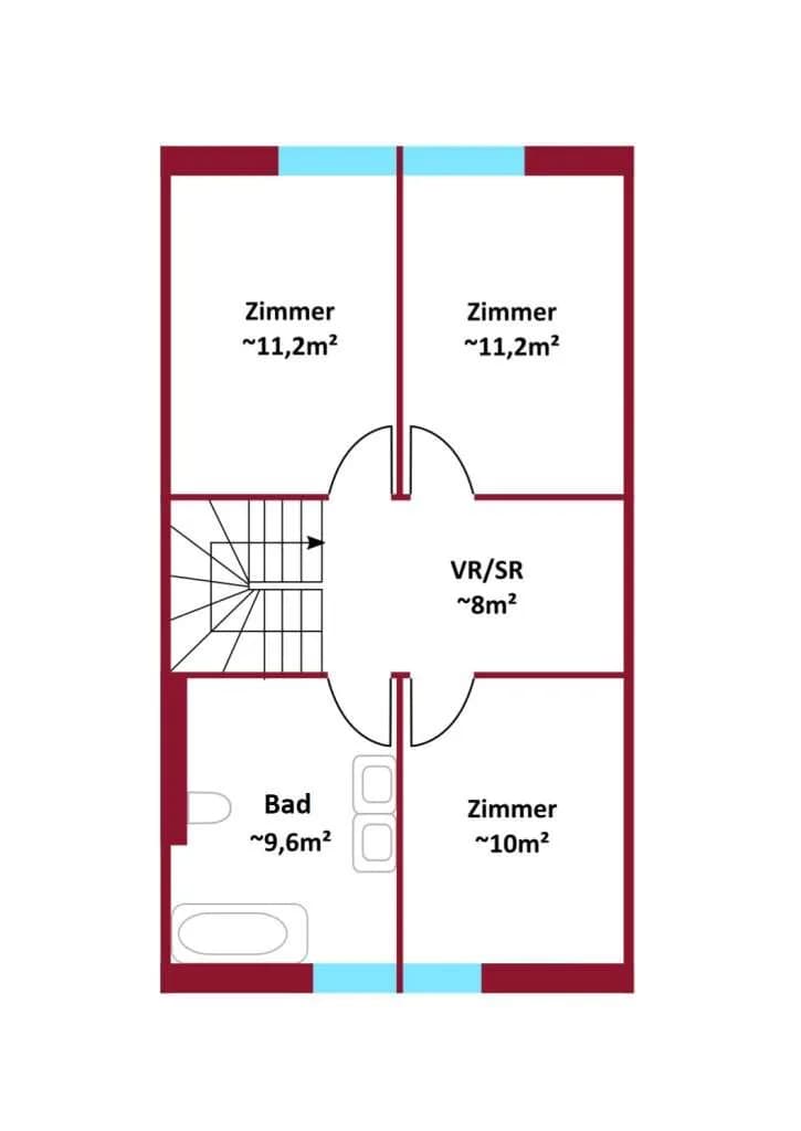 5-Zimmer-Immobilie mieten in Mattersburg – 108 m², € 1.100 – Bild 12 von 12