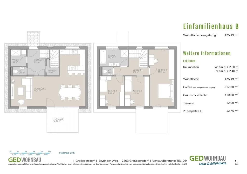 4-Zimmer-Haus kaufen in Mistelbach – 125,19 m², € 678.000 – Bild 2 von 6