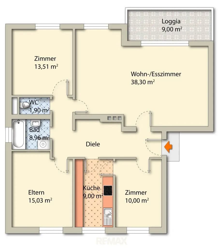 Wohnung kaufen in Urfahr-Umgebung – 107,03 m², € 319.000 – Bild 15 von 15