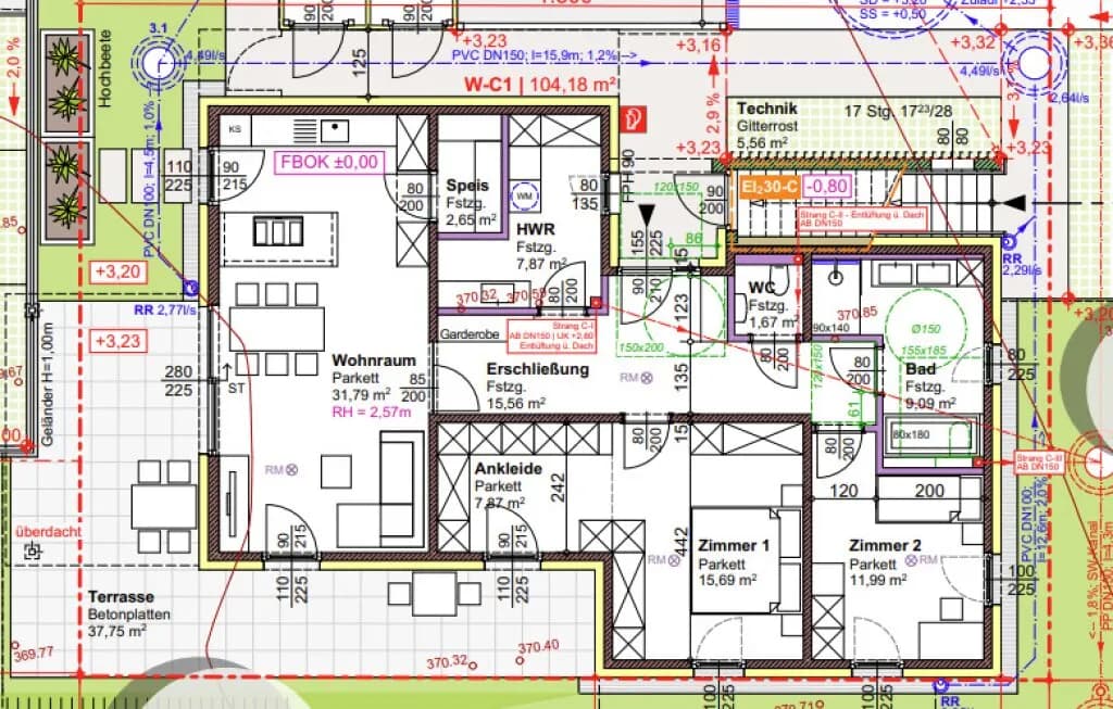 3-Zimmer-Wohnung kaufen in Weiz – 104,51 m², € 639.000 – Bild 3 von 3
