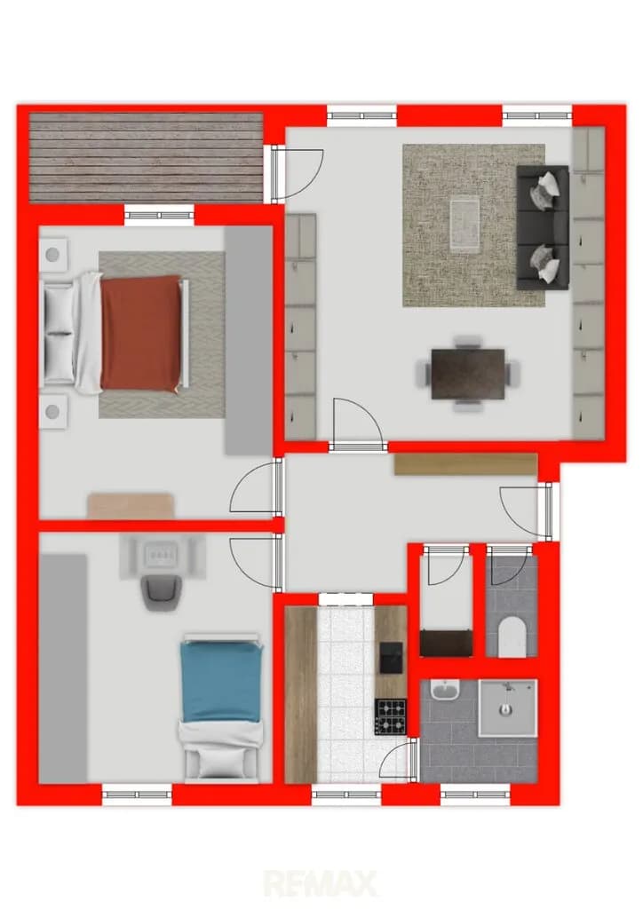 3-Zimmer-Wohnung kaufen in Sankt Pölten – 75,55 m², € 185.000 – Bild 12 von 12