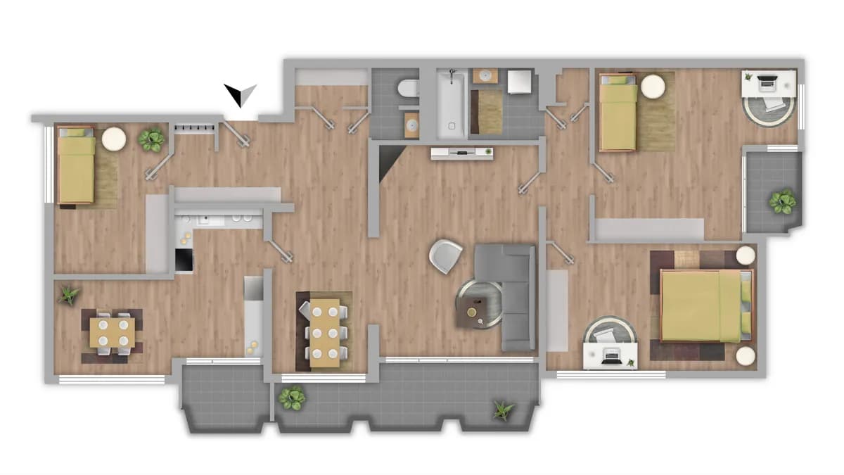 4-Zimmer-Wohnung kaufen in Salzburg Stadt – 130 m², € 494.000