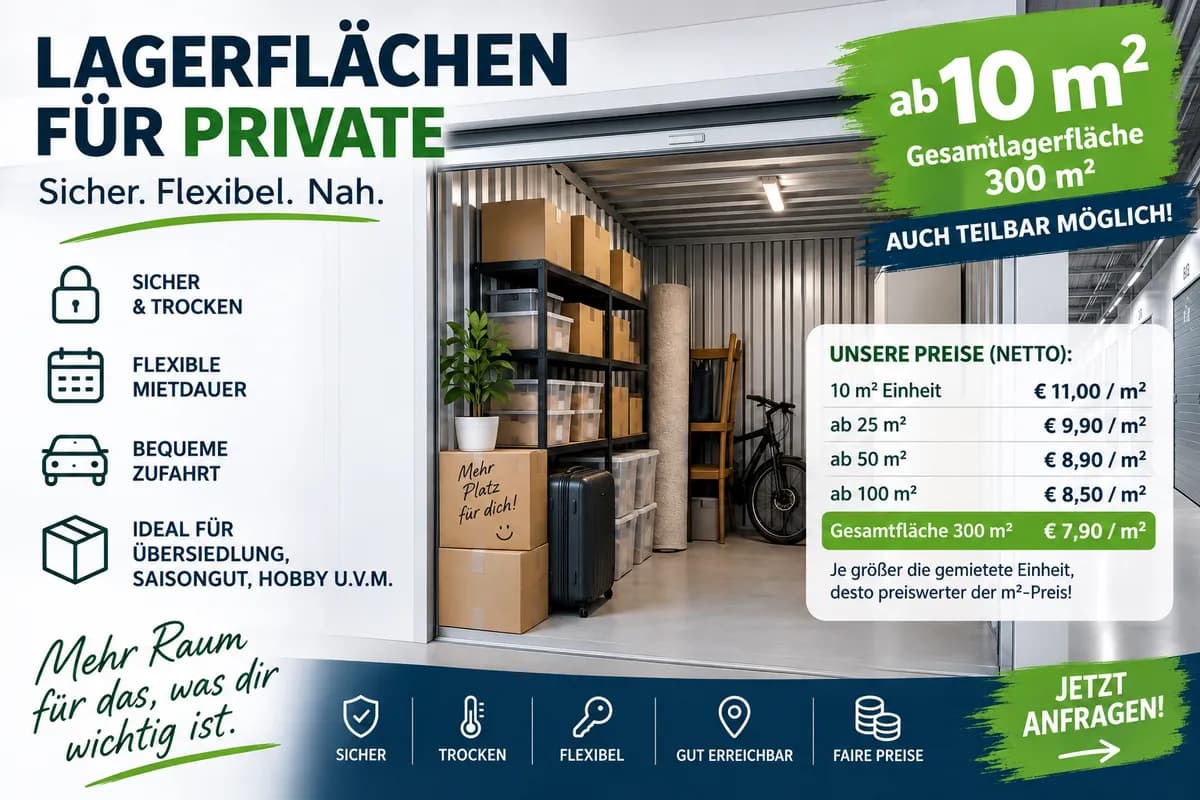 Gewerbeimmobilie mieten in Bruck an der Leitha – 10 m², € 11