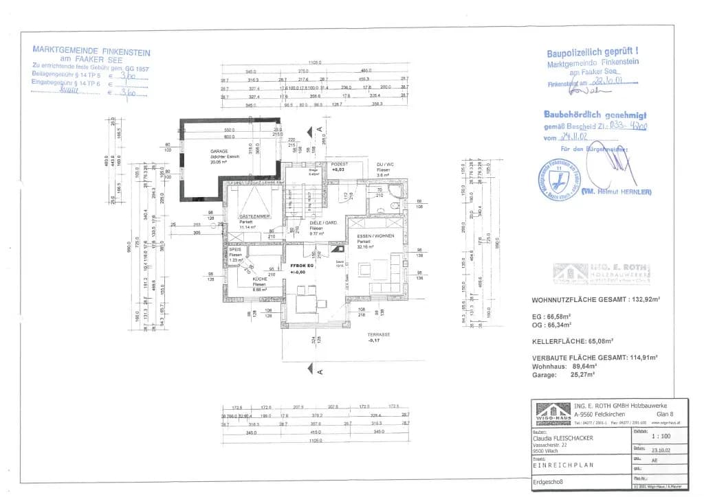 5-Zimmer-Haus kaufen in Villach Land – 132,92 m², € 649.000 – Bild 22 von 24