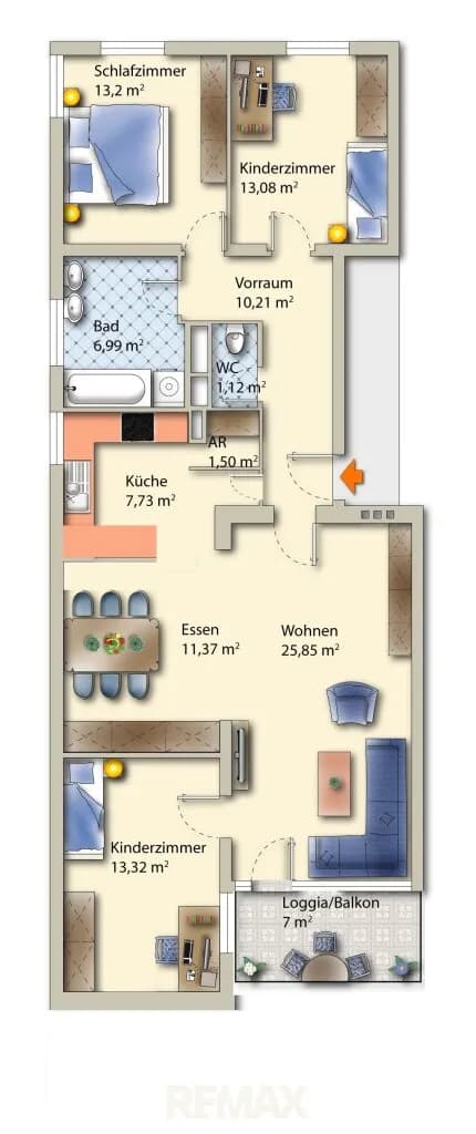 Wohnung kaufen in Linz – 104,97 m², € 390.000 – Bild 14 von 14