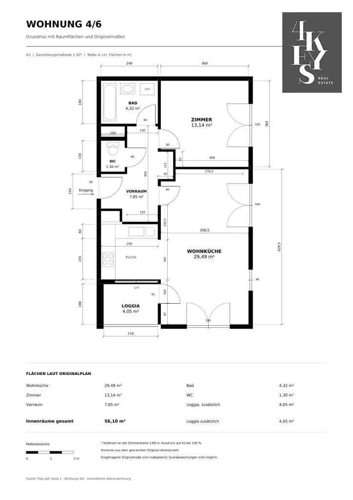 2-Zimmer-Wohnung mieten in Wien – 56,1 m², € 1.209 – Bild 12 von 14
