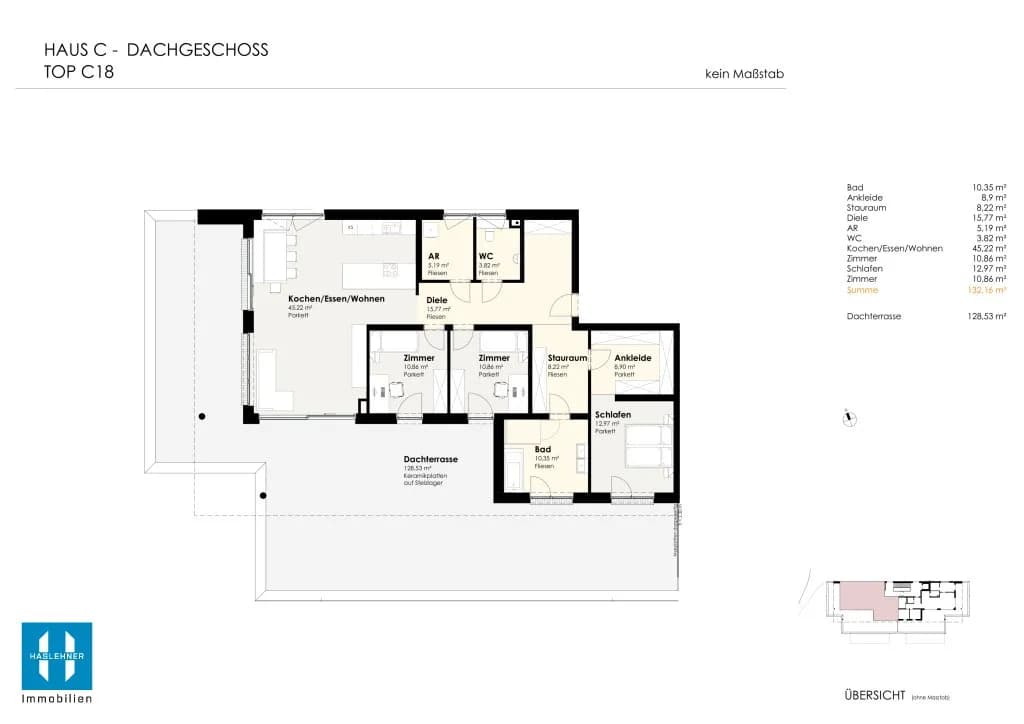 4-Zimmer-Wohnung mieten in Eferding – 123,23 m², € 1.634 – Bild 22 von 22