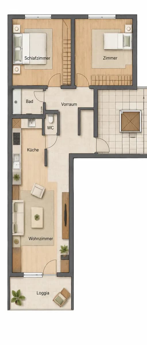 Wohnung kaufen in Wien – 70,79 m², € 339.000 – Bild 10 von 11