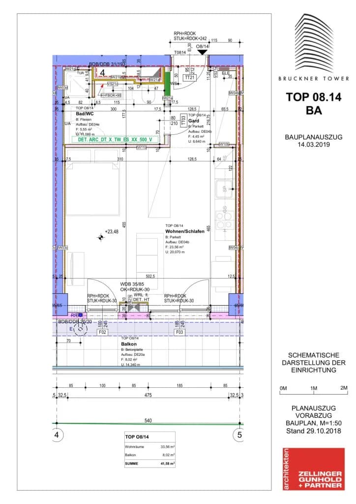 1-Zimmer-Wohnung mieten in Linz – 42 m², € 750 – Bild 31 von 33