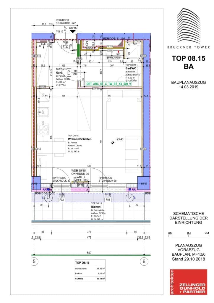 1-Zimmer-Wohnung mieten in Linz – 42 m², € 750 – Bild 32 von 33