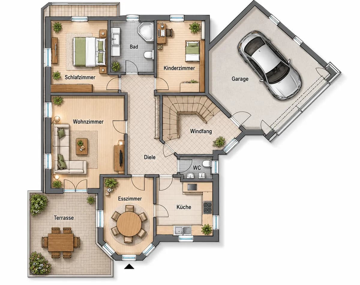 8-Zimmer-Haus kaufen in Schärding – 228 m², € 655.000 – Bild 12 von 14