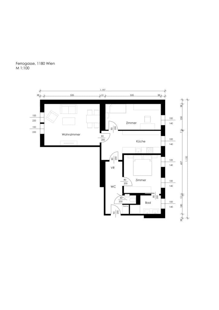 3-Zimmer-Wohnung kaufen in Wien – 77,1 m², € 479.000 – Bild 23 von 23