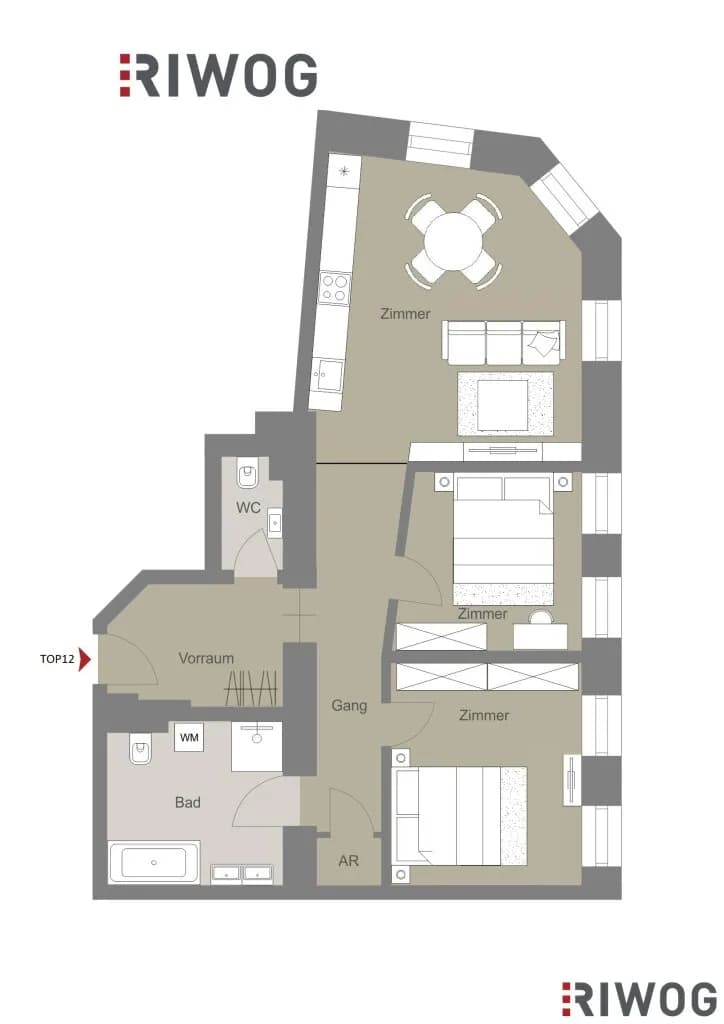 3-Zimmer-Wohnung kaufen in Wien – 89,66 m², € 495.000 – Bild 24 von 24