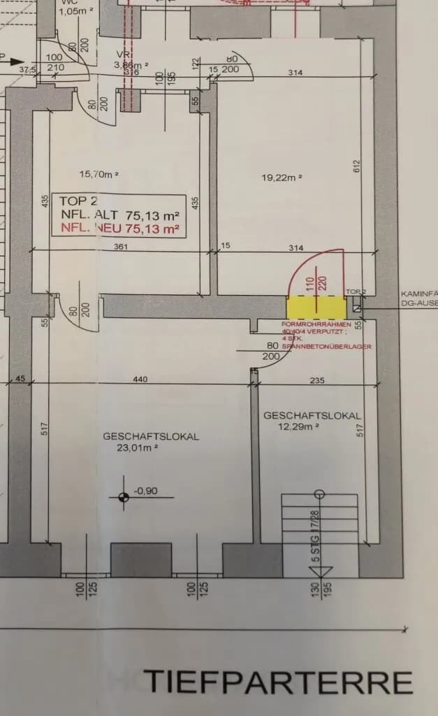 2-Zimmer-Gewerbeimmobilie kaufen in Wien – 75 m², € 250.000 – Bild 10 von 11