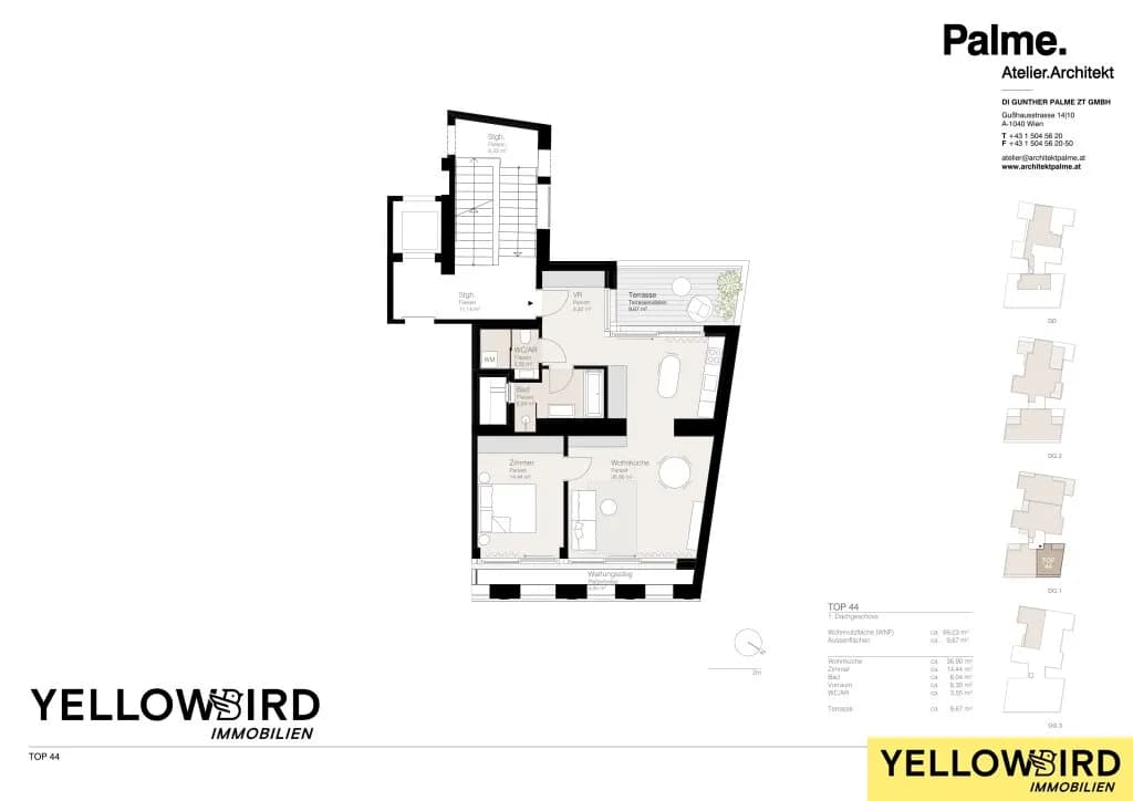 2-Zimmer-Wohnung kaufen in Wien – 69,23 m², € 749.000 – Bild 5 von 5