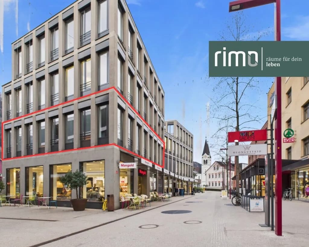 Gewerbeimmobilie mieten in Feldkirch – 137 m²