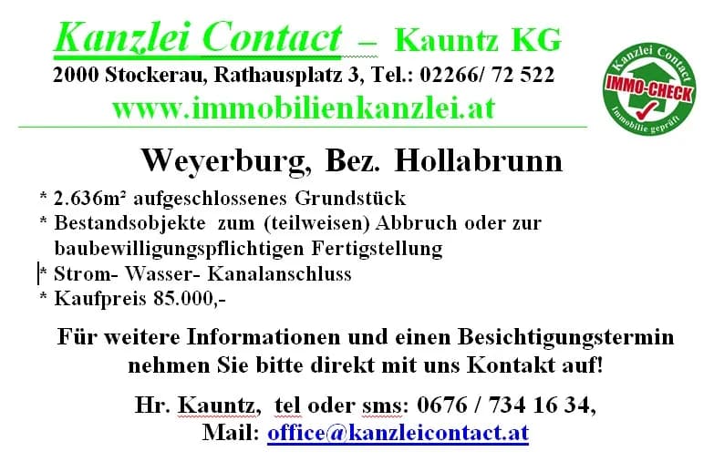 Immobilie kaufen in Hollabrunn – 200 m², € 85.000 – Bild 37 von 37
