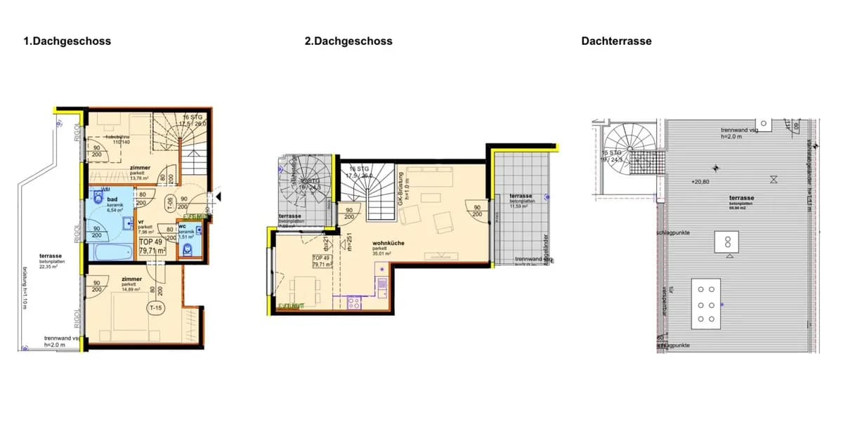 3-Zimmer-Wohnung mieten in Wien – 85 m², € 2.100 – Bild 11 von 28