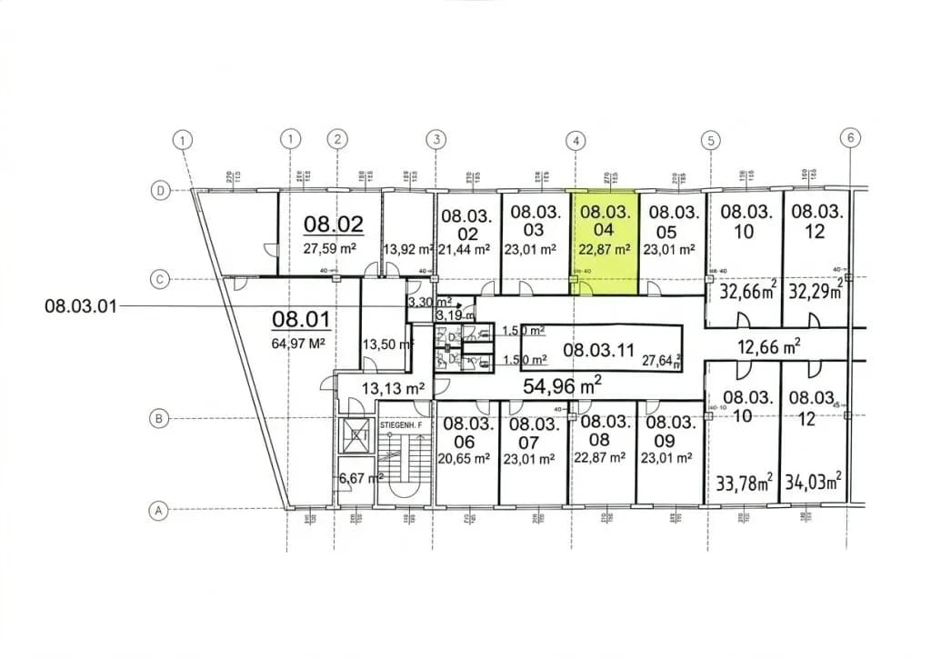 1-Zimmer-Gewerbeimmobilie mieten in Linz – 23 m², € 377 – Bild 10 von 10