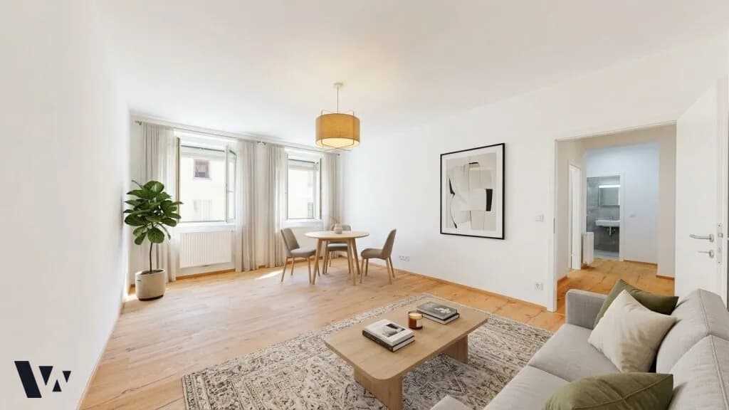 2-Zimmer-Wohnung kaufen in Wien – 57,4 m², € 349.000 – Bild 1 von 17