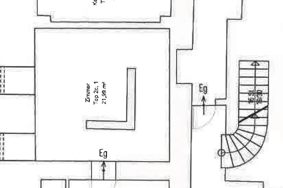 Immobilie mieten in Wels – 22 m², € 150 – Bild 2 von 3