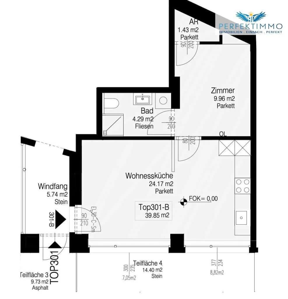 4-Zimmer-Wohnung kaufen in Landeck – 88,91 m², € 328.000 – Bild 3 von 6