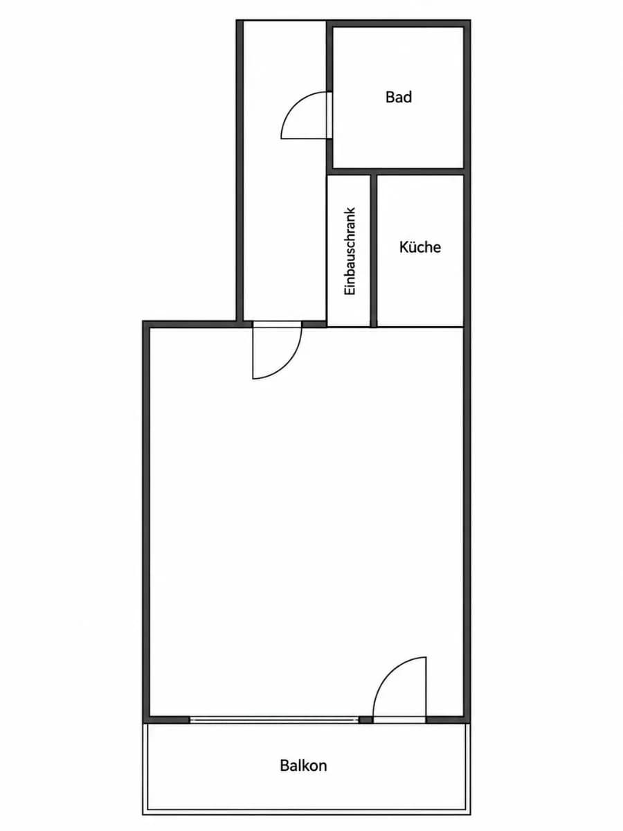 1-Zimmer-Wohnung mieten in Urfahr-Umgebung – 32 m², € 625 – Bild 1 von 4