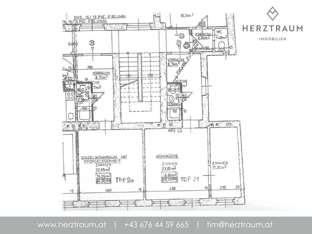 Wohnung kaufen in Wien – 34,9 m², € 104.550 – Bild 3 von 3