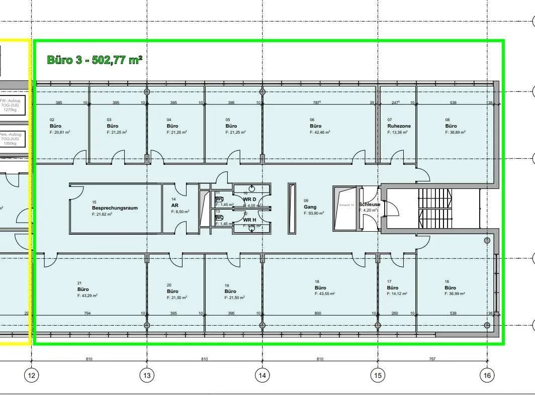 Gewerbeimmobilie mieten in Wien – 503 m², € 16 – Bild 5 von 5