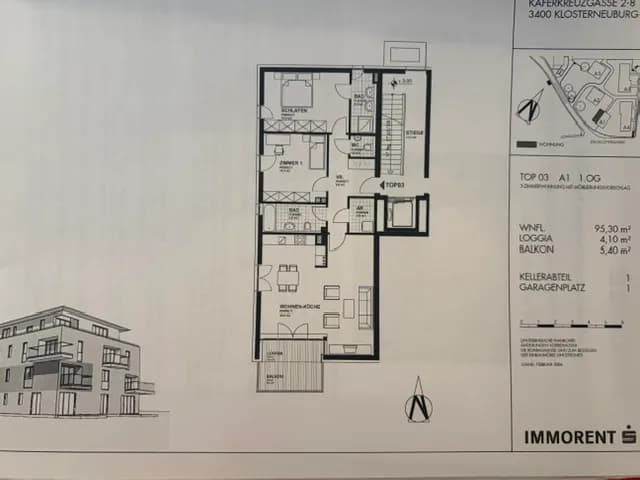 3-Zimmer-Wohnung kaufen in Tulln – 95 m², € 599.000 – Bild 16 von 19