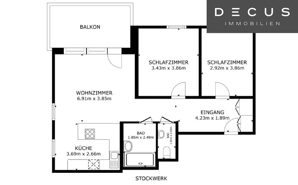 3-Zimmer-Wohnung mieten in Wien – 68,26 m², € 1.490 – Bild 14 von 14