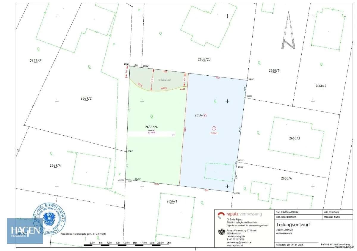 Grundstück kaufen in Dornbirn – 550 m², € 412.500 – Bild 9 von 12