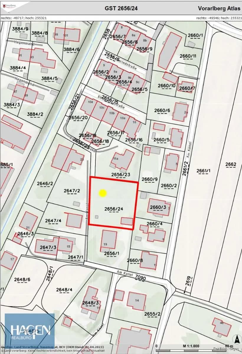 Grundstück kaufen in Dornbirn – 550 m², € 412.500 – Bild 10 von 12