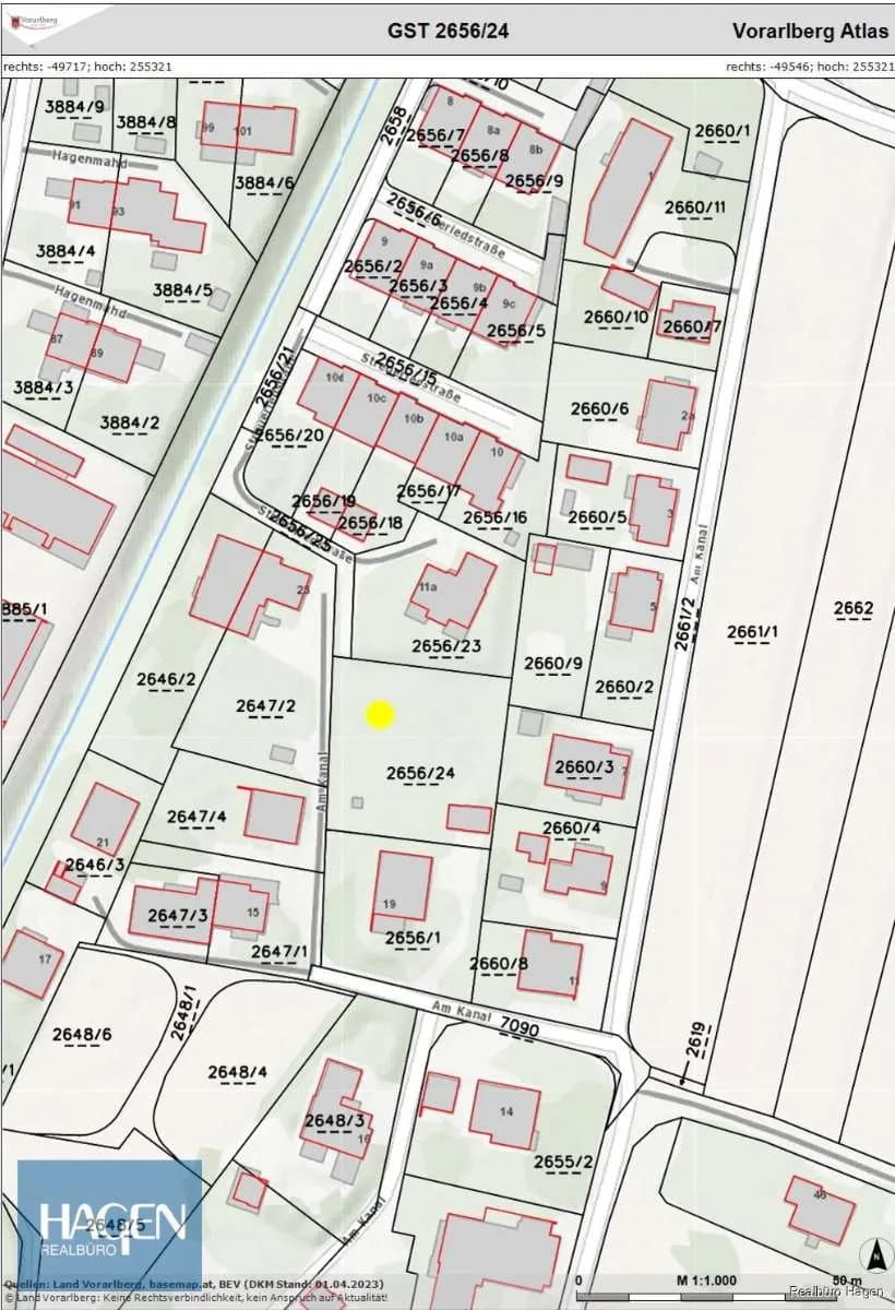 Grundstück kaufen in Dornbirn – 550 m², € 412.500 – Bild 11 von 12