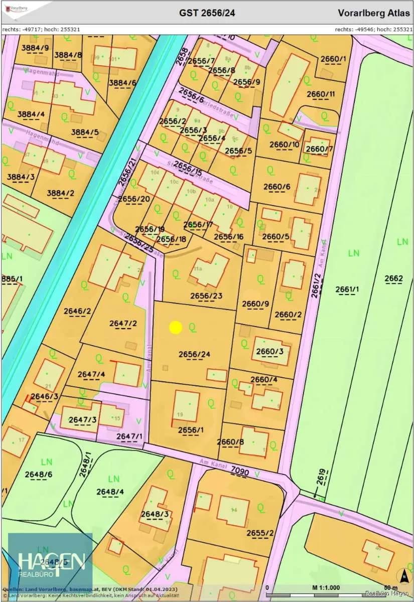 Grundstück kaufen in Dornbirn – 550 m², € 412.500 – Bild 12 von 12