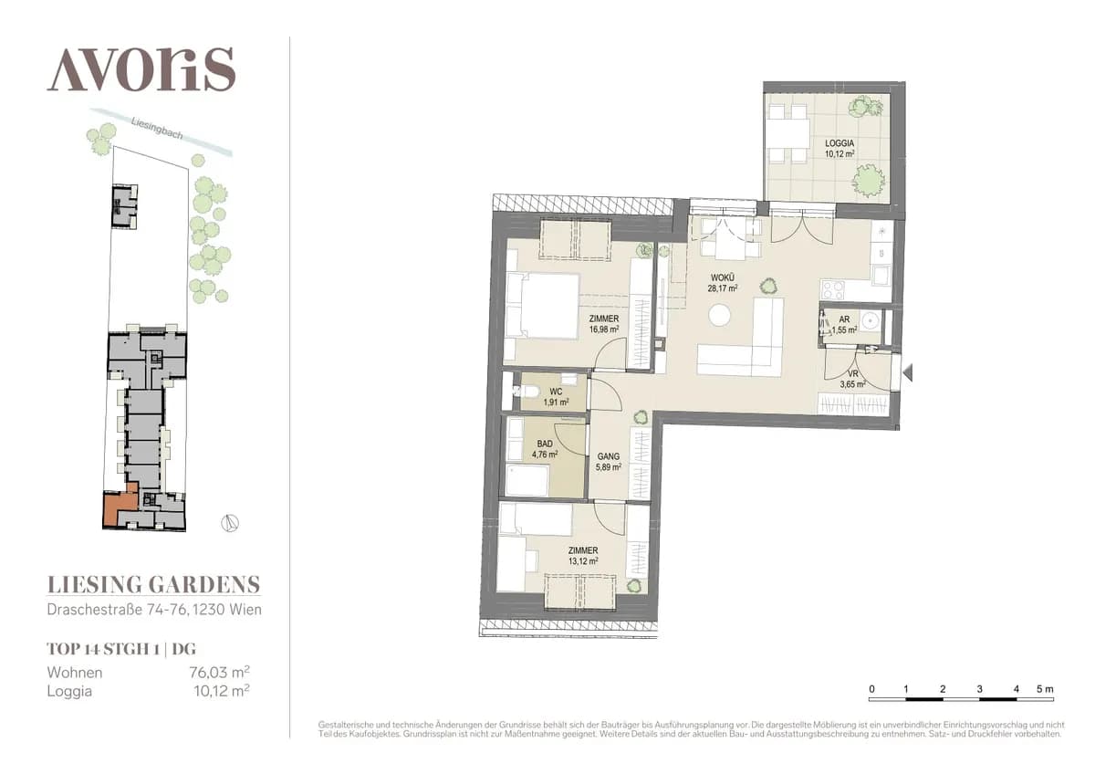 3-Zimmer-Wohnung kaufen in Wien – 76,03 m², € 489.000 – Bild 25 von 26