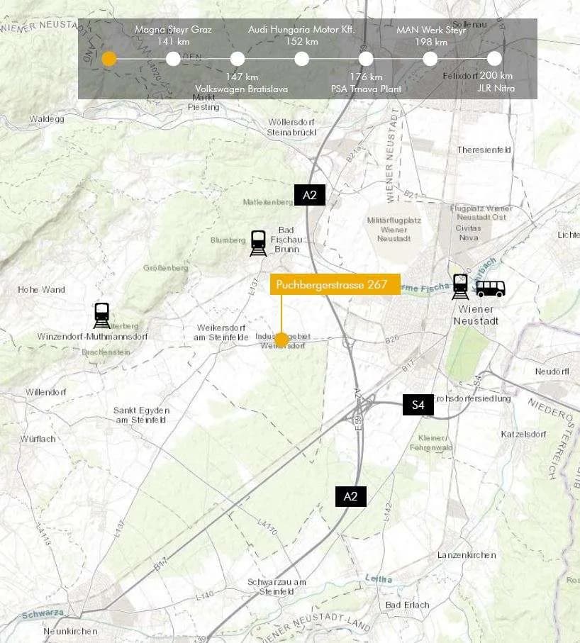 Gewerbeimmobilie mieten in Wiener Neustadt Land – 6 500 m², € 5 – Bild 5 von 6