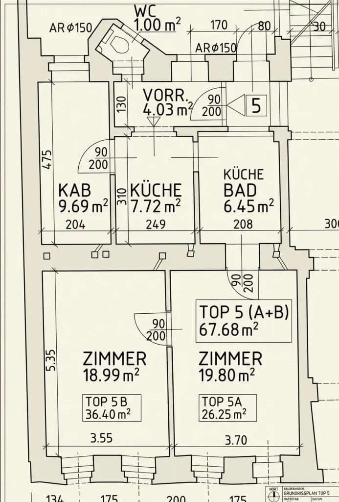 3-Zimmer-Wohnung kaufen in Wien – 68,02 m², € 248.900 – Bild 13 von 13