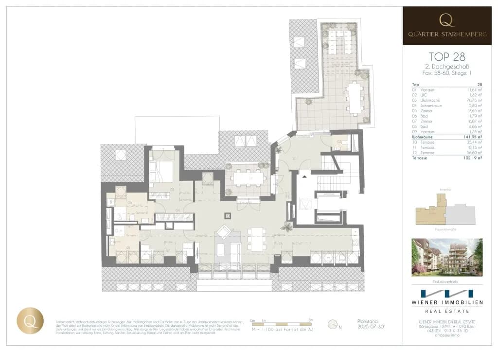 3-Zimmer-Wohnung kaufen in Wien – 148,38 m², € 2.386.000 – Bild 34 von 38
