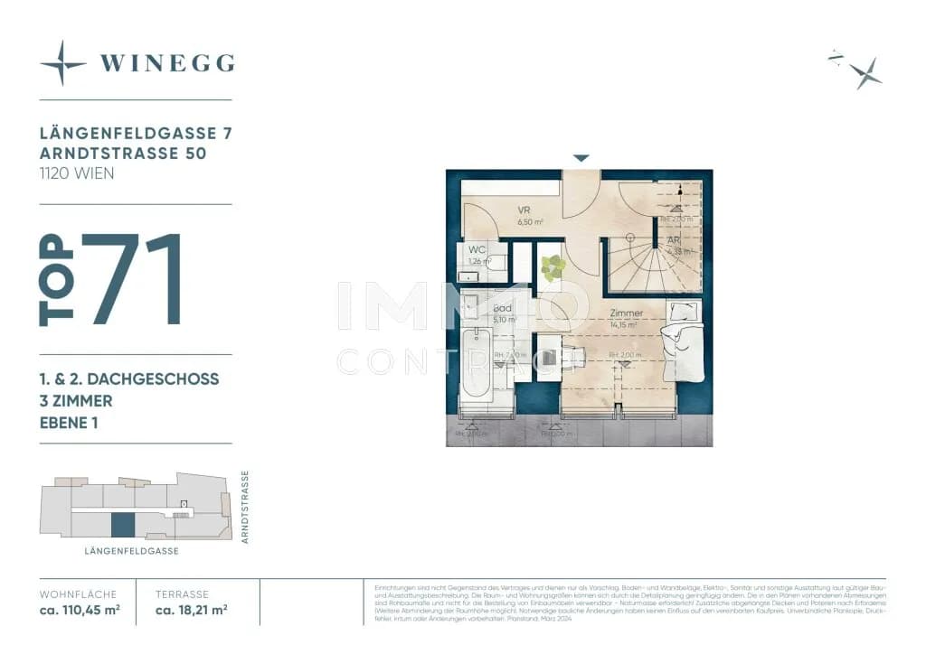 3-Zimmer-Wohnung kaufen in Wien – 110,55 m², € 776.600 – Bild 19 von 20